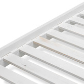 Continental Designs White Leah Single Bed Frame