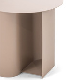 Continental Designs Asher Stainless Steel Side Table