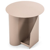 Continental Designs Asher Stainless Steel Side Table