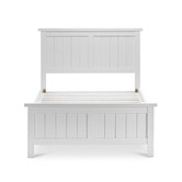 Continental Designs White Snow Panelled Bed Frame