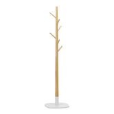 Continental Designs Orson Oak Wood Coat Rack
