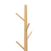 Continental Designs Orson Oak Wood Coat Rack