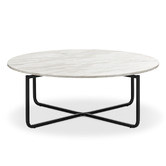 Continental Designs Ivory Orly Marble Coffee Table