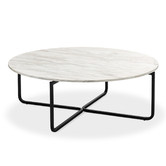 Continental Designs Ivory Orly Marble Coffee Table