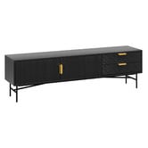 Continental Designs Tabitha Ripple Slatted TV Unit