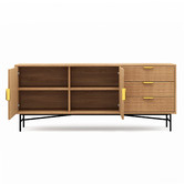 Continental Designs Tabitha Ripple Slatted Sideboard