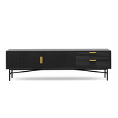 Continental Designs Tabitha Ripple Slatted TV Unit
