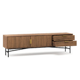 Continental Designs Tabitha Ripple Slatted TV Unit