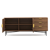 Continental Designs Tabitha Ripple Slatted Sideboard
