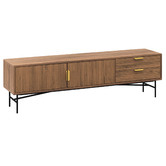 Continental Designs Tabitha Ripple Slatted TV Unit