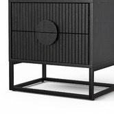 Continental Designs Tessa 2 Drawer Bedside Table