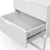 Continental Designs Tanisha 2 Drawer Bedside Table