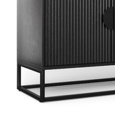 Continental Designs Tessa Ripple Slatted Sideboard