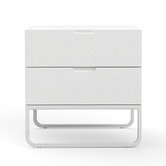 Continental Designs Tanisha 2 Drawer Bedside Table