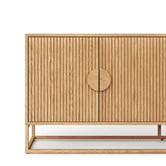Continental Designs Tessa Ripple Slatted Sideboard