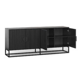 Continental Designs Tessa Ripple Slatted Sideboard