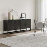 Continental Designs Tessa Ripple Slatted Sideboard