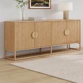 Continental Designs Tessa Ripple Slatted Sideboard