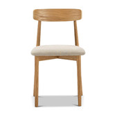 Continental Designs Finn American Oak Wood Dining Chairs