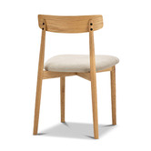 Continental Designs Finn American Oak Wood Dining Chairs