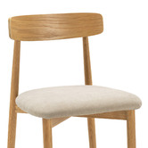 Continental Designs Finn American Oak Wood Dining Chairs
