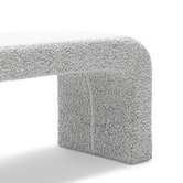Continental Designs Cream Harper 120cm Boucle Bench