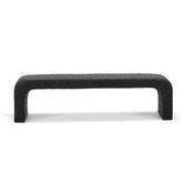 Continental Designs Cream Harper 160cm Boucle Bench