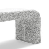Continental Designs Cream Harper 160cm Boucle Bench