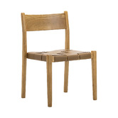 Continental Designs Gaia Sungkai Wood Stackable Dining Chairs