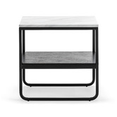 Continental Designs Cetus Cultured Marble Side Table