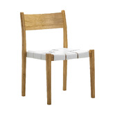 Continental Designs Gaia Sungkai Wood Stackable Dining Chairs