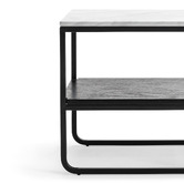 Continental Designs Cetus Cultured Marble Side Table