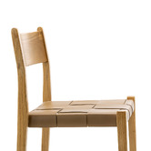 Continental Designs Gaia Sungkai Wood Stackable Dining Chairs