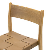 Continental Designs Gaia Sungkai Wood Stackable Dining Chairs