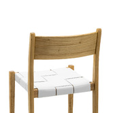 Continental Designs Gaia Sungkai Wood Stackable Dining Chairs