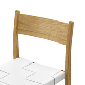 Continental Designs Gaia Sungkai Wood Stackable Dining Chairs