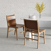 Continental Designs Mayall Teak Wood Dining Chairs
