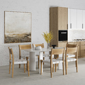 Continental Designs Segue Oval Dining Table