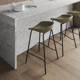 Continental Designs 63cm Cygnus Faux Leather Barstools