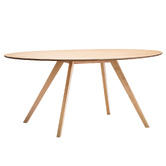 Continental Designs 6 Seater Finn Oval Dining Table &amp; Chair Set