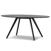 Continental Designs 6 Seater Dayton Oval Dining Table &amp; Chair Set