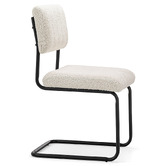 Continental Designs 6 Seater Miel Boucle Dining Table &amp; Chair Set