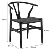 Continental Designs 6 Seater Davian Rectangular Dining Table &amp; Chair Set