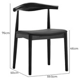 Continental Designs 4 Seater Kylen Dining Table &amp; Chair Set