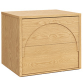 Continental Designs Persei 2 Drawer Bedside Table