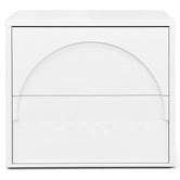 Continental Designs Persei 2 Drawer Bedside Table