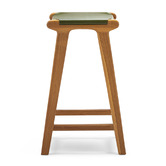 Continental Designs 67cm Soraya Flat Leather Bar Stool