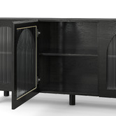 Continental Designs Jaydon 3 Door Fluted Glass Arch Sideboard