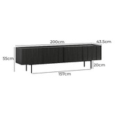 Continental Designs Jynea Entertainment Unit