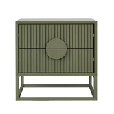 Continental Designs Tessa 2 Drawer Bedside Table